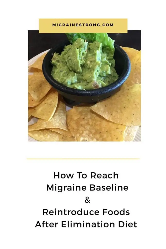 Reaching Baseline: What is a migraine elimination diet, how does it work and how are potential trigger foods reintroduced once baseline is reached? #migraine #elimination diet #migraineprevention 