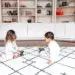 Kids engaging in independent play and quiet activities