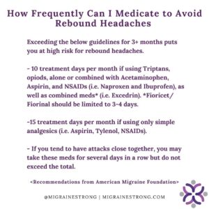 How to Get Rid of Rebound Headaches - Regaining Control - Migraine Strong