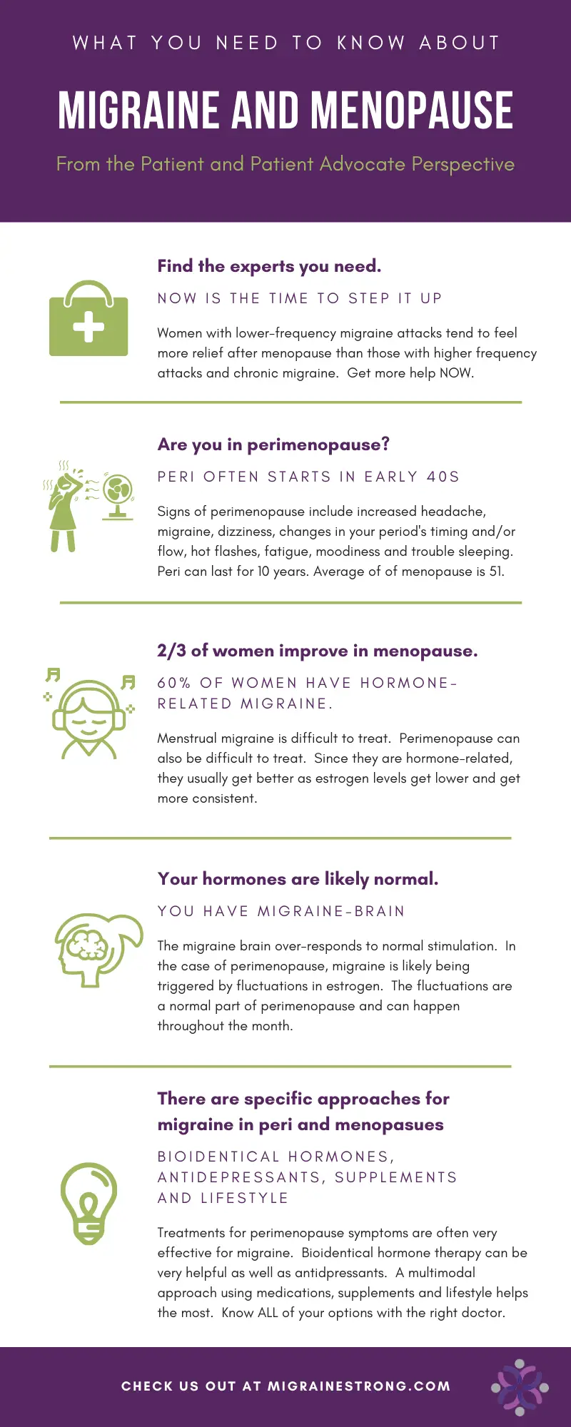 What No One Tells You about Migraines and Menopause (and Perimenopause Too)