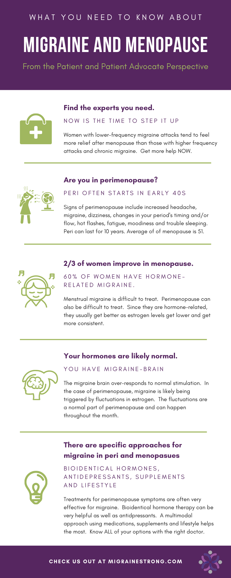 Menopause and migraine