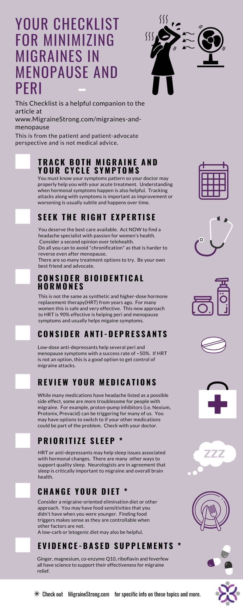migraine and menopause connection