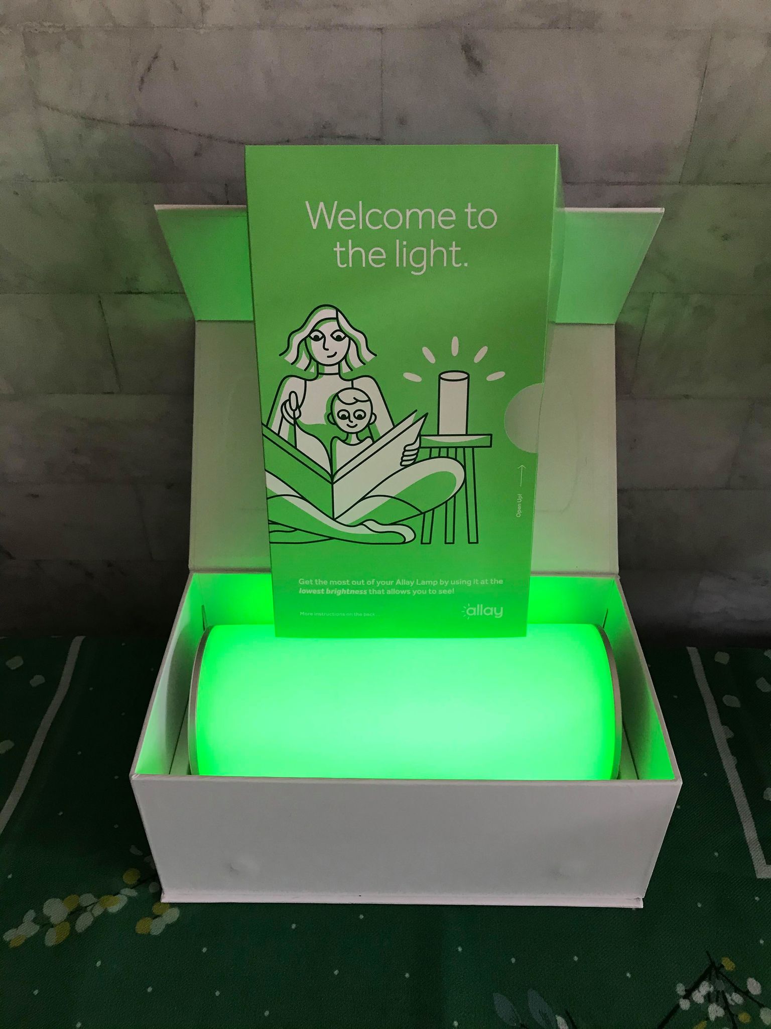 Allay Lamp Green Light Therapy for Vestibular Migraine Migraine Strong