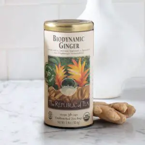 Ginger is an effective and popular tea for migraine