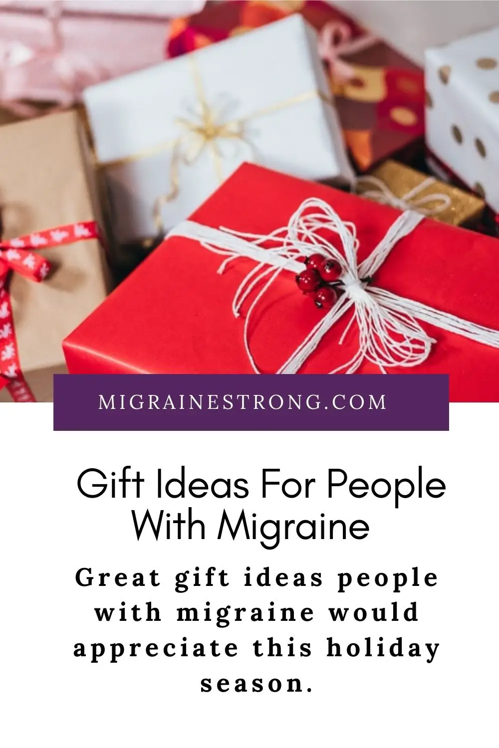 Top Gift Ideas For People With Migraine