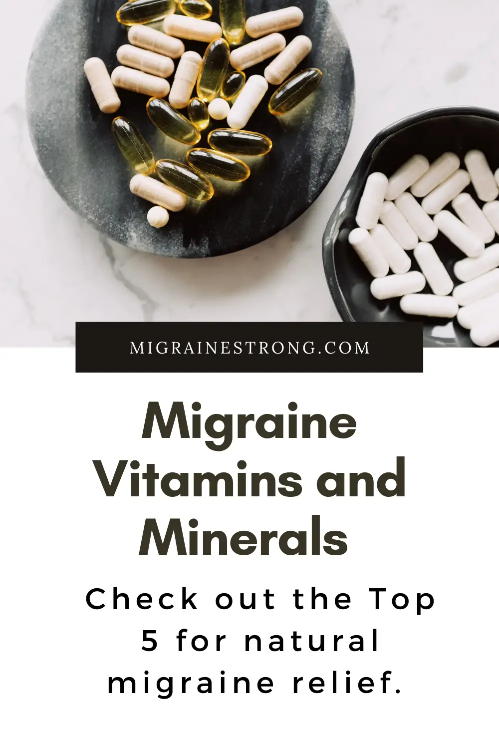 Migraine Supplements- The Big 5 You Should Know About